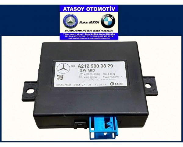 MERCEDES W166 YÜRÜYÜŞ TAKIMLARI BEYNİ 2129009829 2129009613 A2129009829 A2129009613 MERCEDES W292 GLE YÜRÜYÜŞ TAKIMLARI BEYNİ